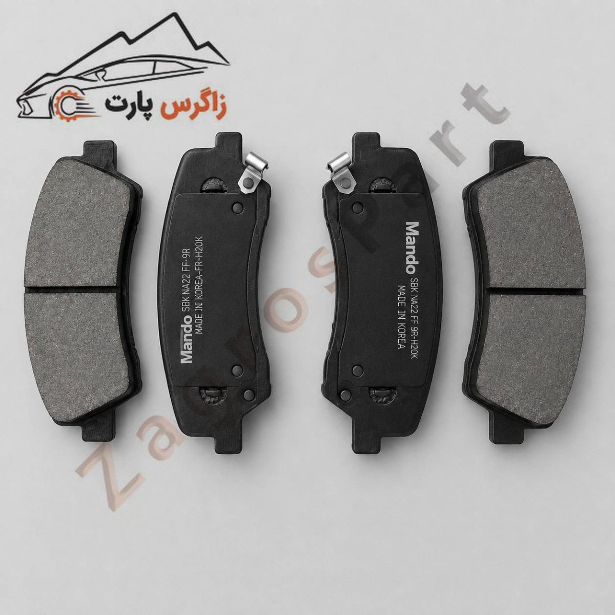 لنت ترمز جلو سراتو سایپایی برند ماندو ( MANDO ) کره
